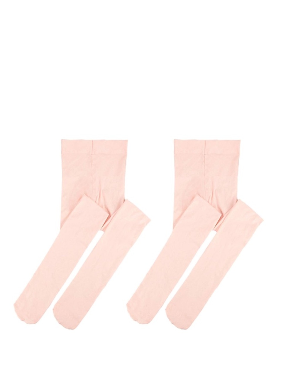Stelle Girls’ Pink Ballet Dance School Footed  2pk Tight—6/8
